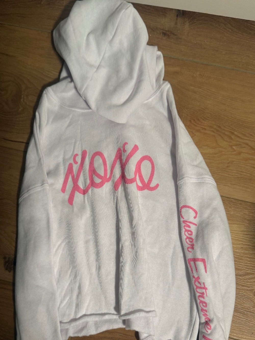 Cheer Extreme Cropped Valentines Day Sweatshirt